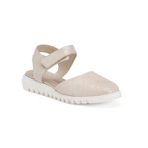 AMALFI Crema Made In Italy Leather Empoli Flats